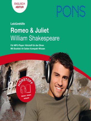 cover image of PONS Lektürehilfe-- William Shakespeare, Romeo & Juliet